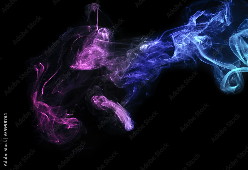 Colored Smoke - obrazy, fototapety, plakaty 