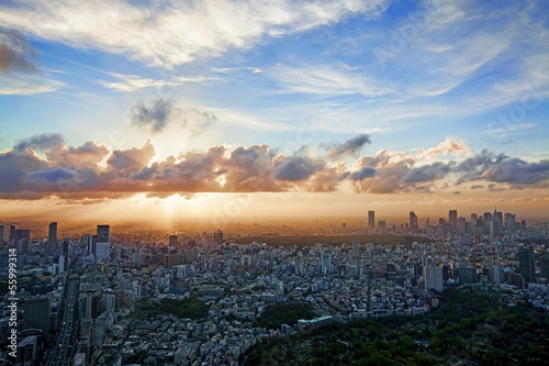 Photography Tokyo Skyline