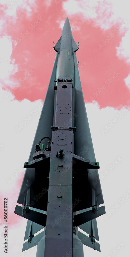 rocket with military warhead for the war 6 rocket with military warhead for the war 6