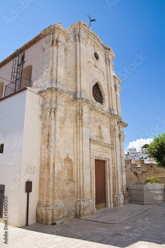 Church of Holy Trinity. Monte Sant'Angelo. Puglia. Italy.