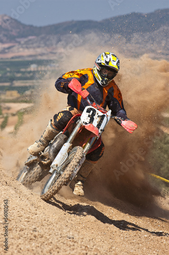 motocross dust