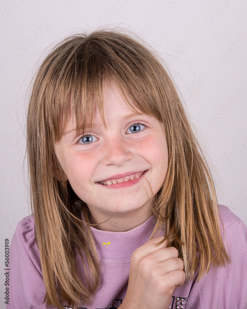 Cute little girl Cute little girl