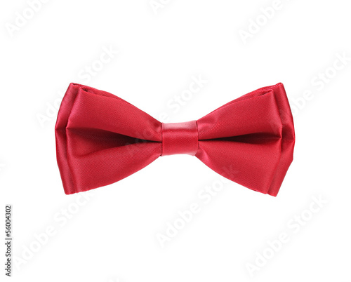 Red bow tie.