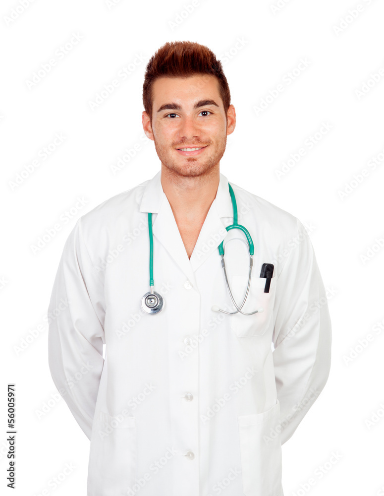 Young attractive doctor Young attractive doctor