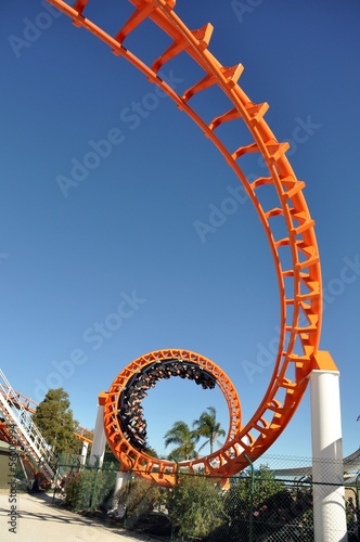 Orange Roller coaster