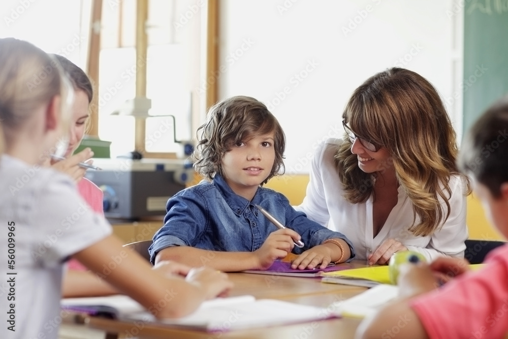 Teacher and student on a lesson. Teacher and student on a lesson.
