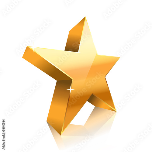 star made of gold