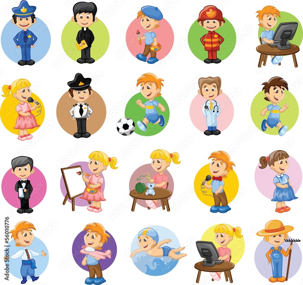 Мультфильмов разных профессий