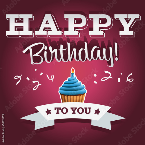Happy Birthday Invitation Greeting Card