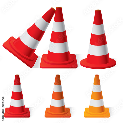 Safety Traffic Cones photo