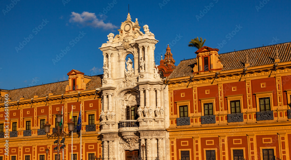Palace San Telmo Andalusian President Office Seville Spain