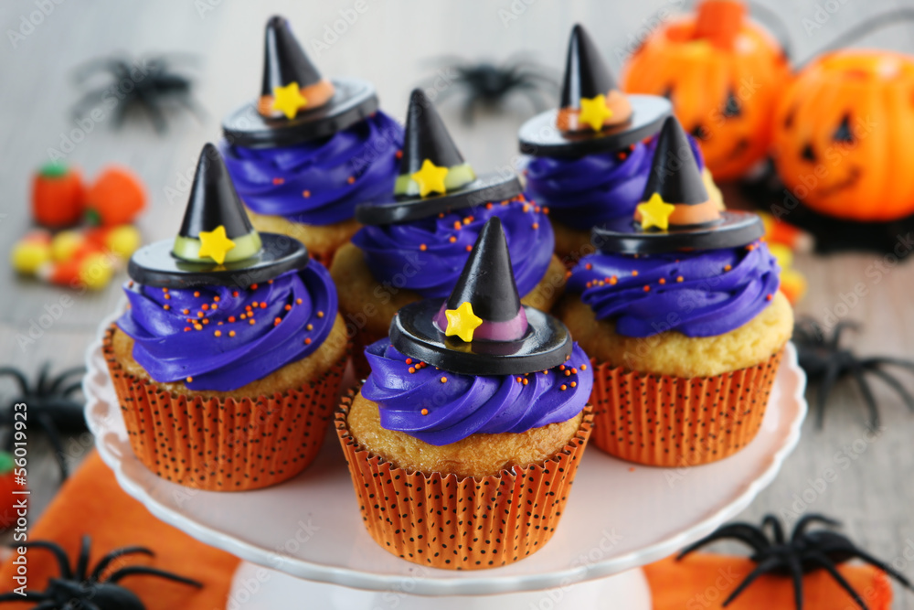 Obraz premium halloween cupcakes