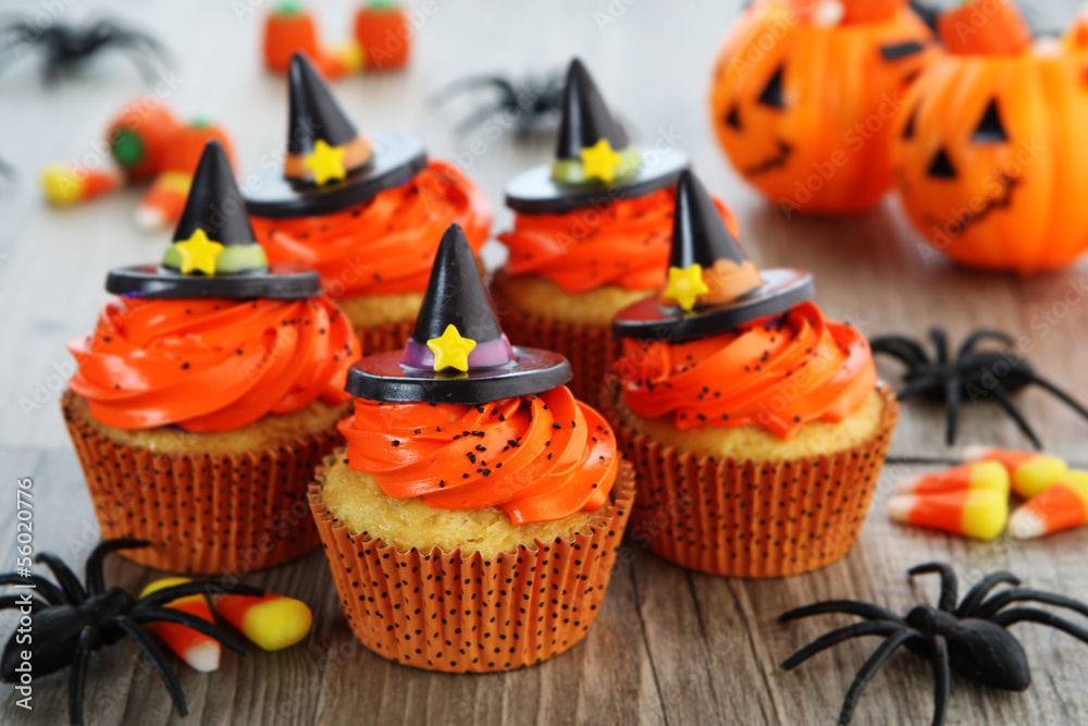 Fototapeta premium halloween cupcakes