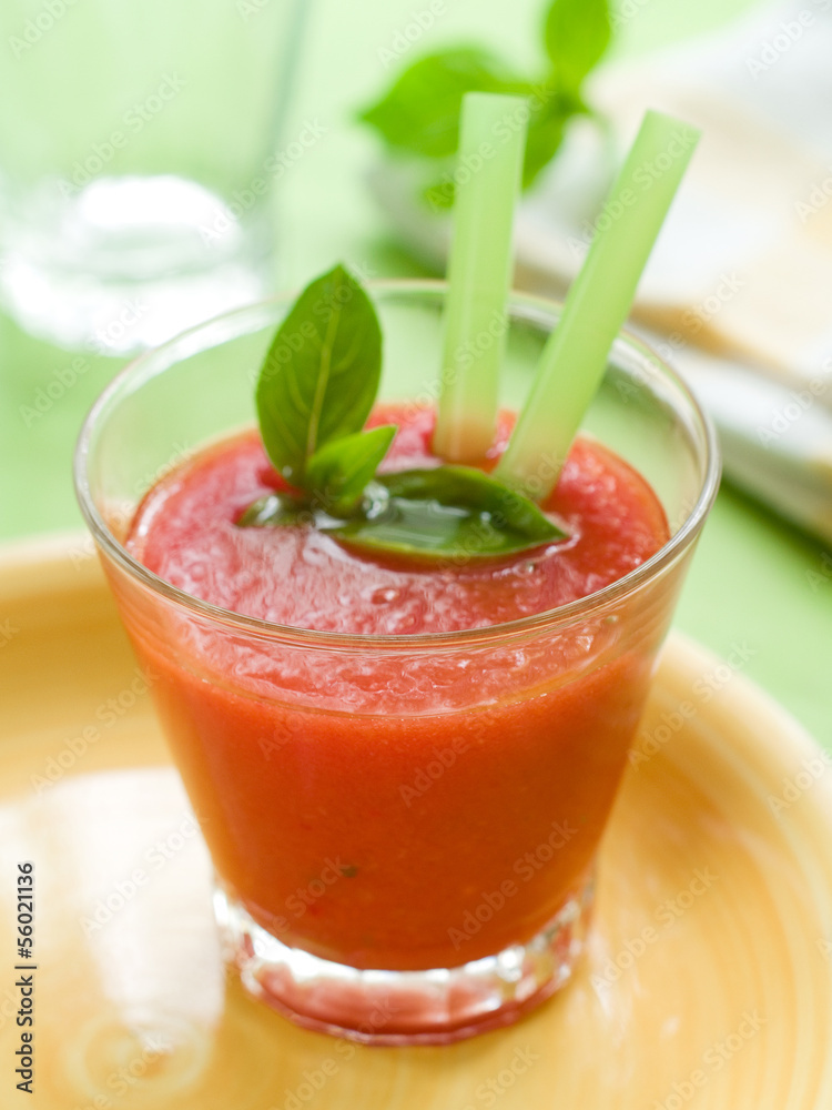 Vegetable juice or smoothie Vegetable juice or smoothie