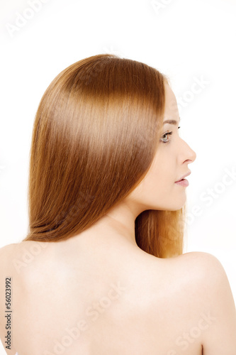 Beauty portrait of beautiful young woman