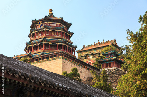 The summer palace in the city of Beijing