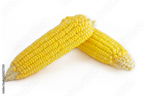 corns on white