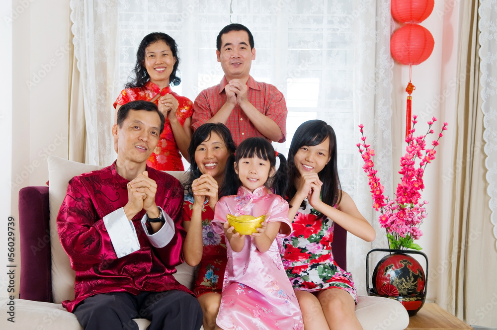 Fototapeta premium Happy chinese new year
