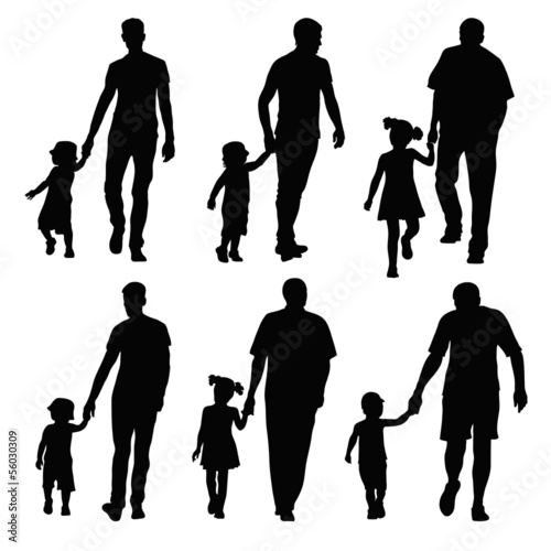 dad and kid