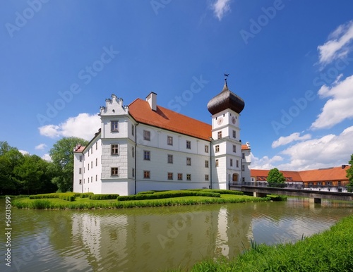 Принти на полотні Hohenkammer Schloss - Hohenkammer palace 05