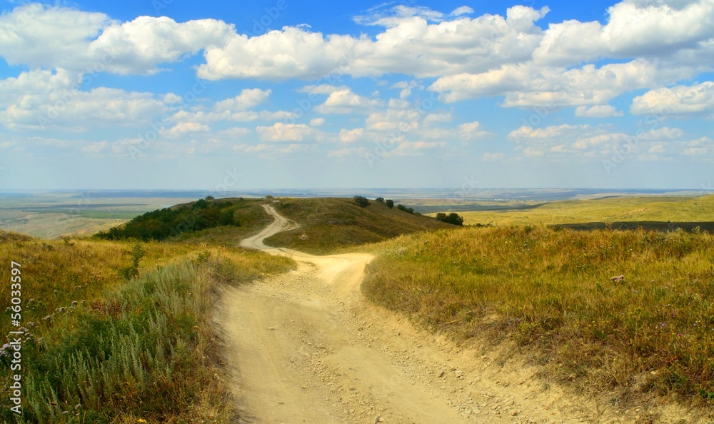 Road in heath