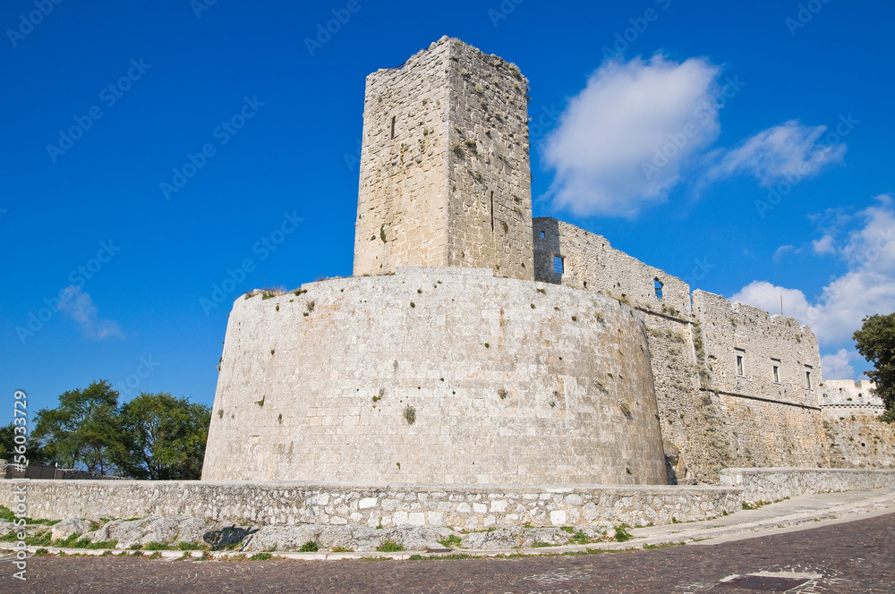 Castle of Monte Sant'Angelo. Puglia. Italy.