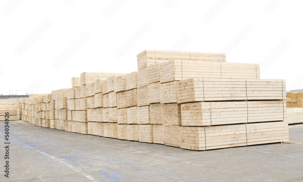 Fototapeta premium wood deposit