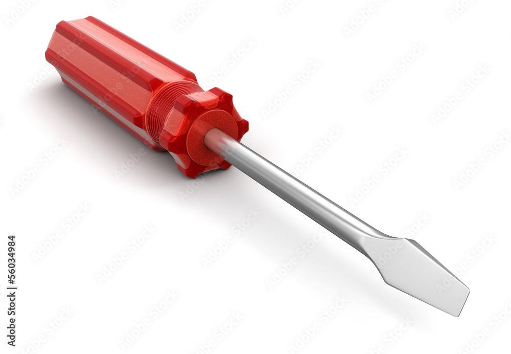 Screwdriver (clipping path included) Screwdriver (clipping path included)
