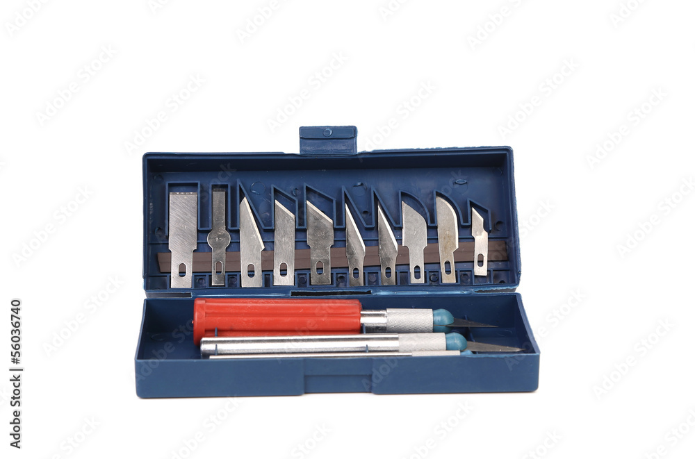 Set of Craft Knifes. Set of Craft Knifes.