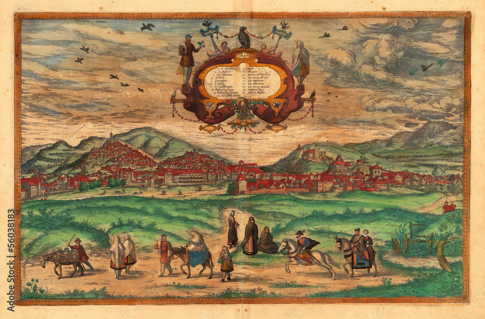 Obraz premium Retro Europe