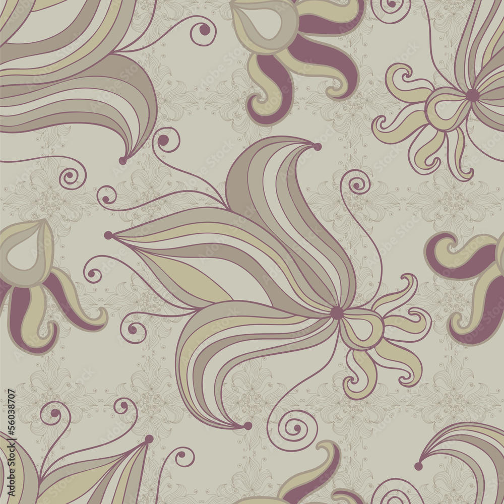 Seamless floral pattern Seamless floral pattern