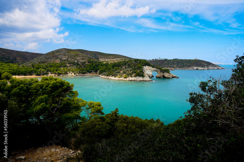 arco naturale di San Felice - Gargano - Puglia - Italy photo