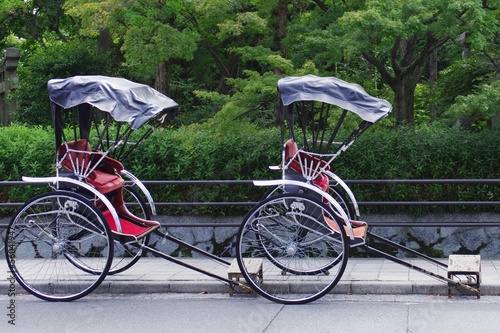 京都の人力車