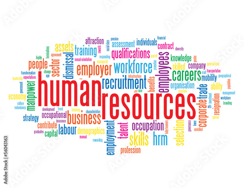 "HUMAN RESOURCES" Tag Cloud (performance management process)