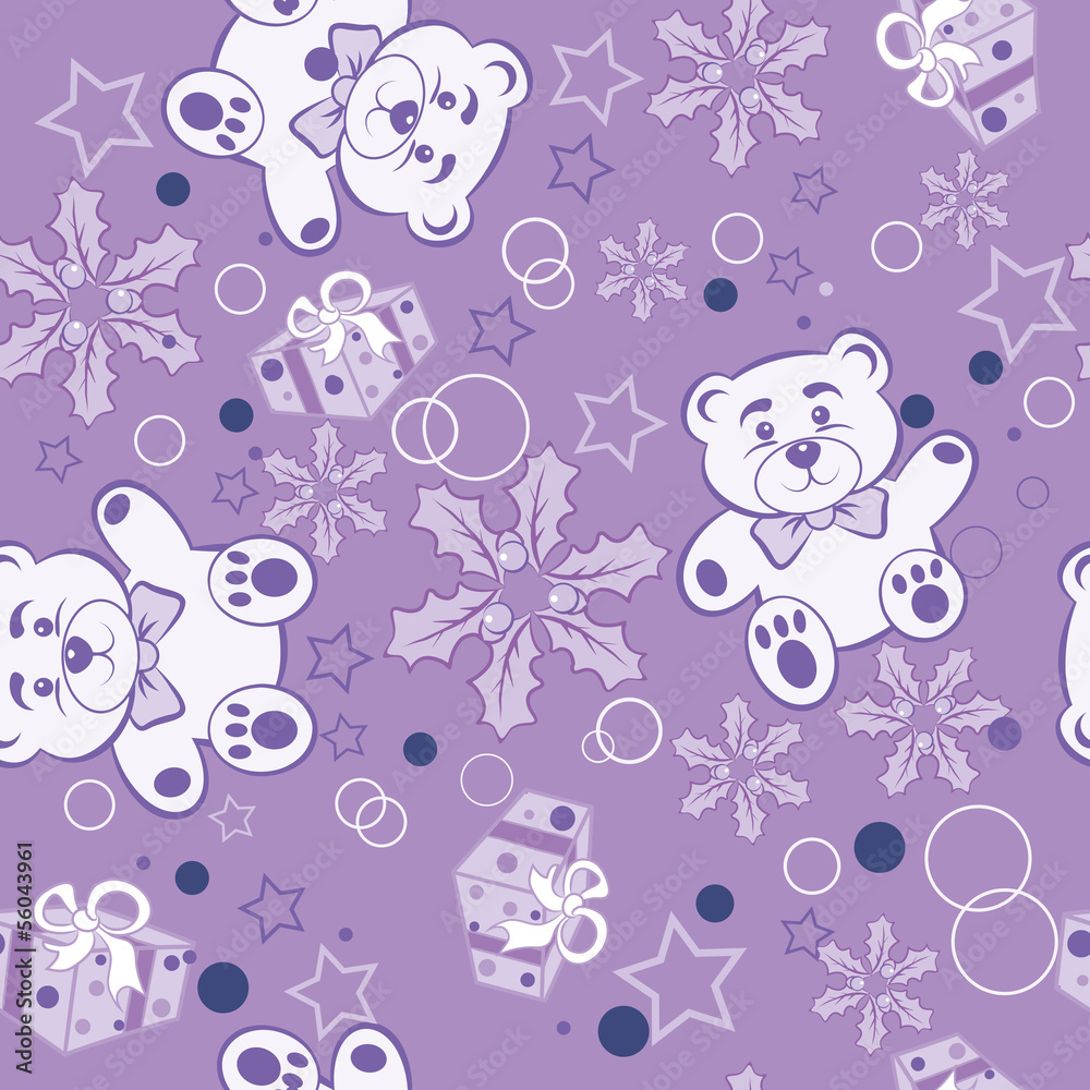 Seamless Pattern. Abstract Christmas Background. Seamless Pattern. Abstract Christmas Background.