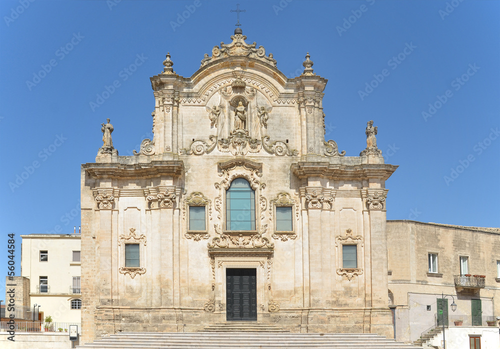 Matera - chiesa di San Francesco D'Assisi