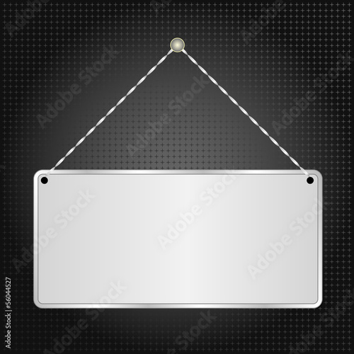 hanging sign