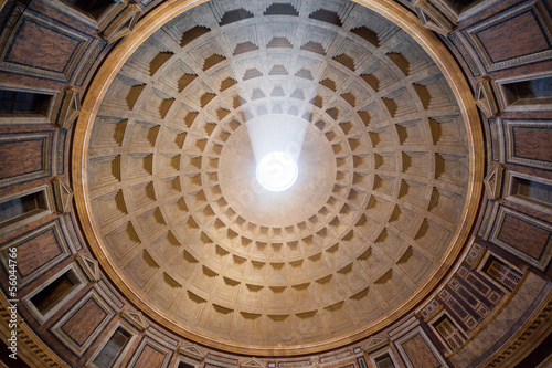 Inside the Pantheon, Rome, Italy