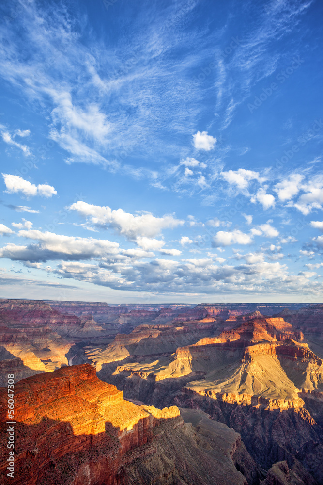 Grand Canyon and sky