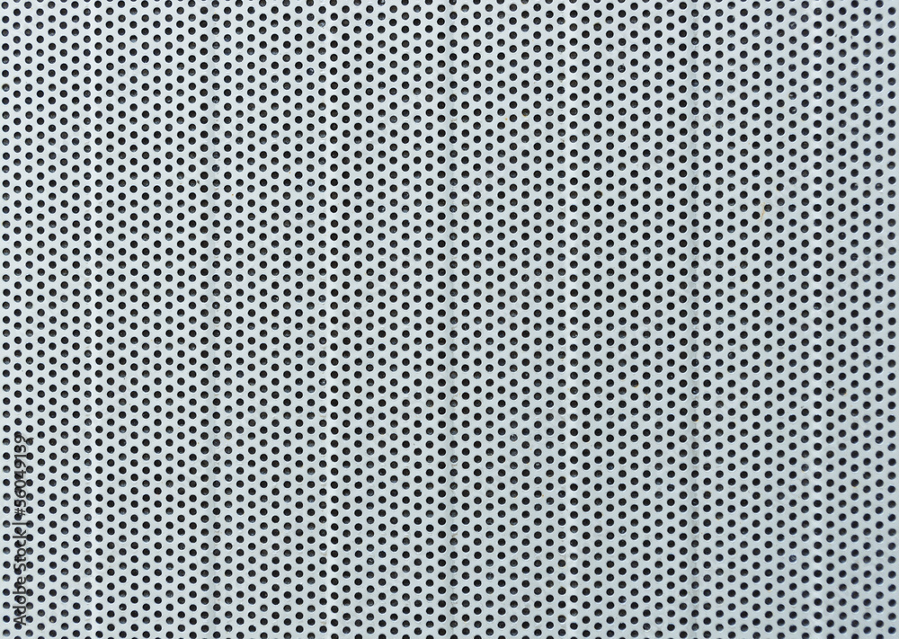 Smooth drilled metal Surface - Metal Background