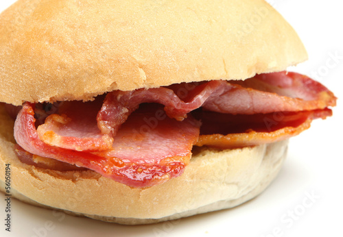 Bacon Bap Sandwich