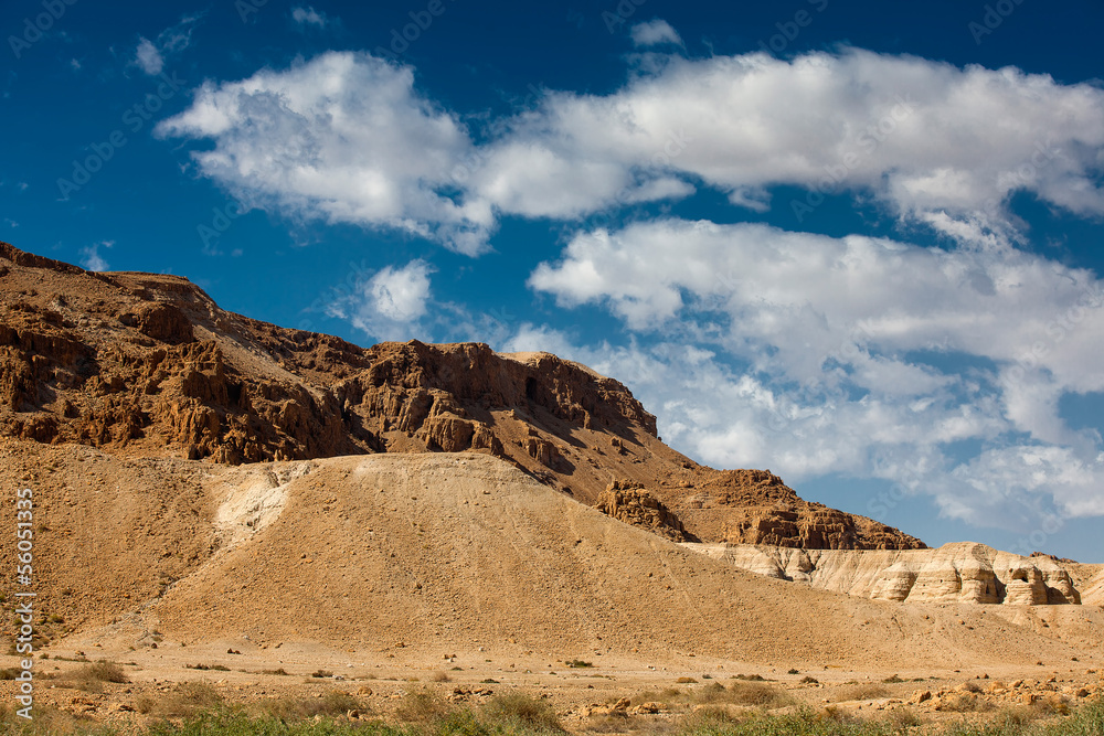 Mountains in Judaean desert in Israel