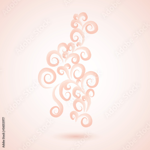 Vintage calligraphic design element