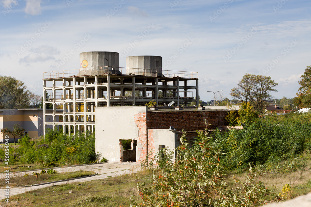 Obraz premium abandoned factory Poland