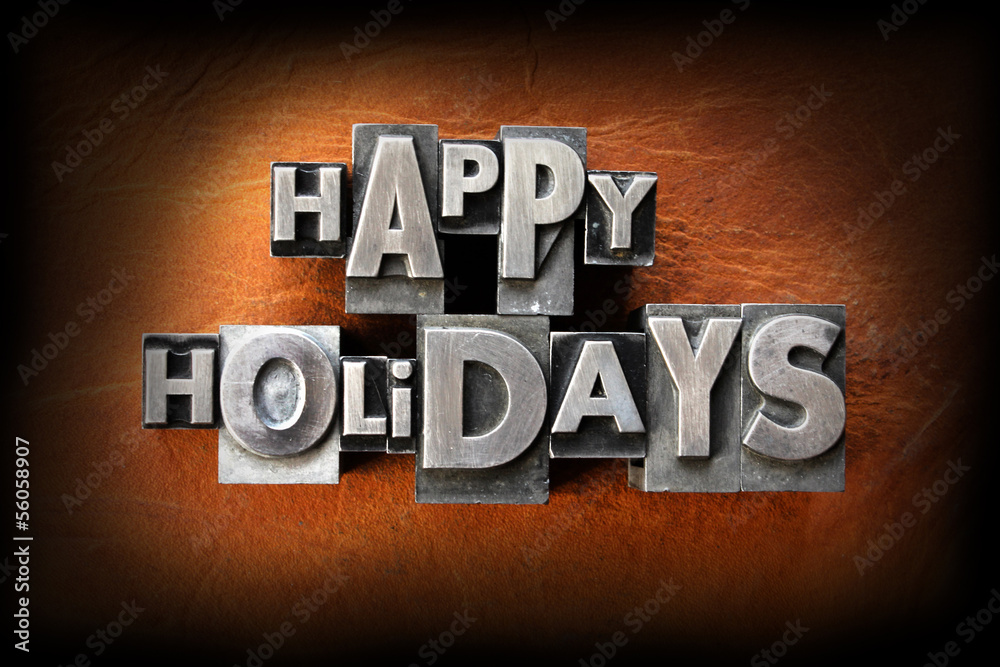 Obraz premium Happy Holidays