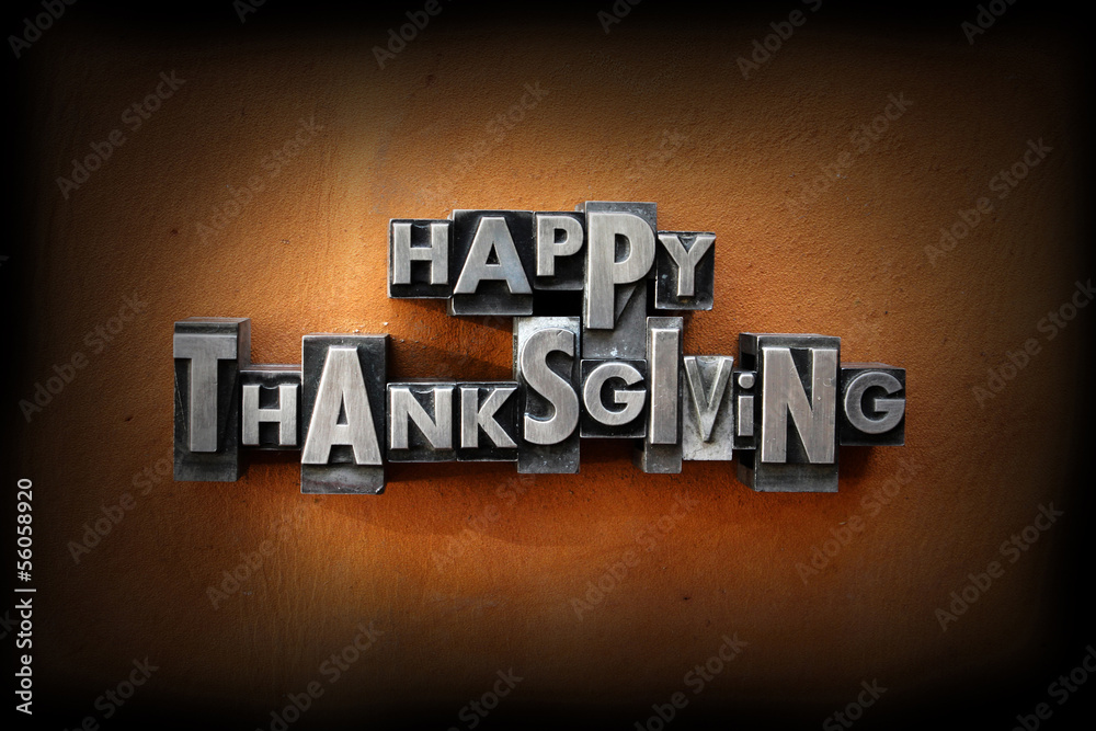 Obraz premium Happy Thanksgiving