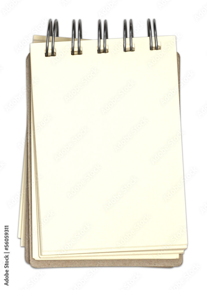 notebook and blank paper notebook and blank paper