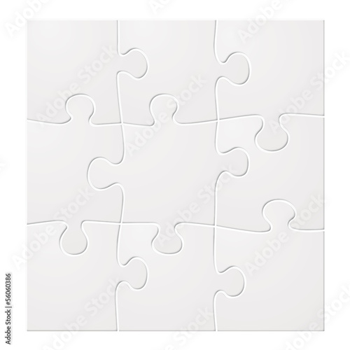 blank puzzle tiles