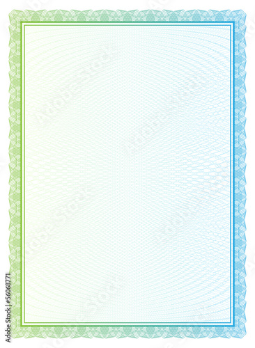 Template certificate, currency and diplomas.