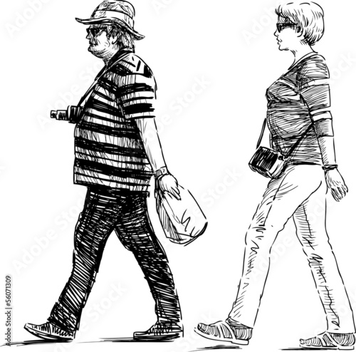 tourists